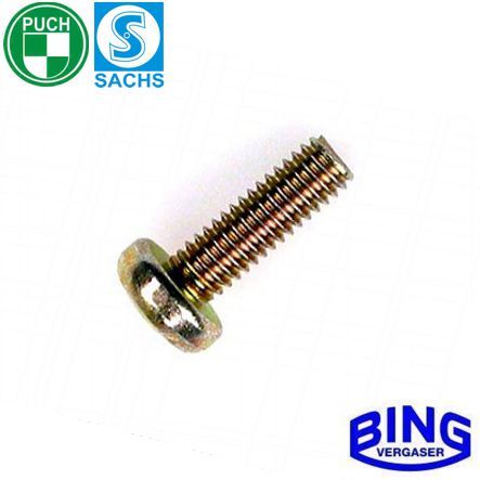Linsenschraube M 4 x 12 mm Bing Vergaser
